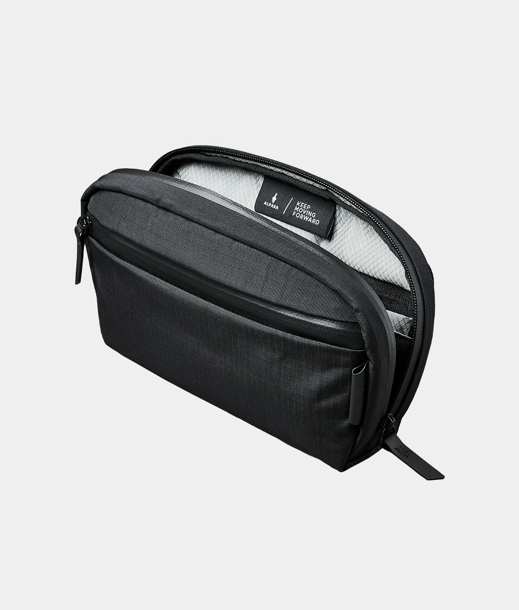 Travel Toiletry Bag with Compartments & Free Straps