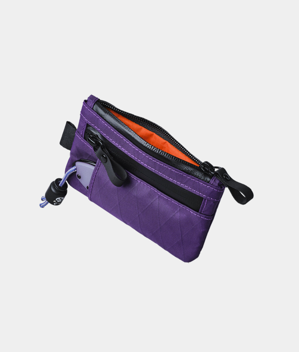 Compact Zip Pouch Pro - Secure Card & Cash Holder with Extra Pockets