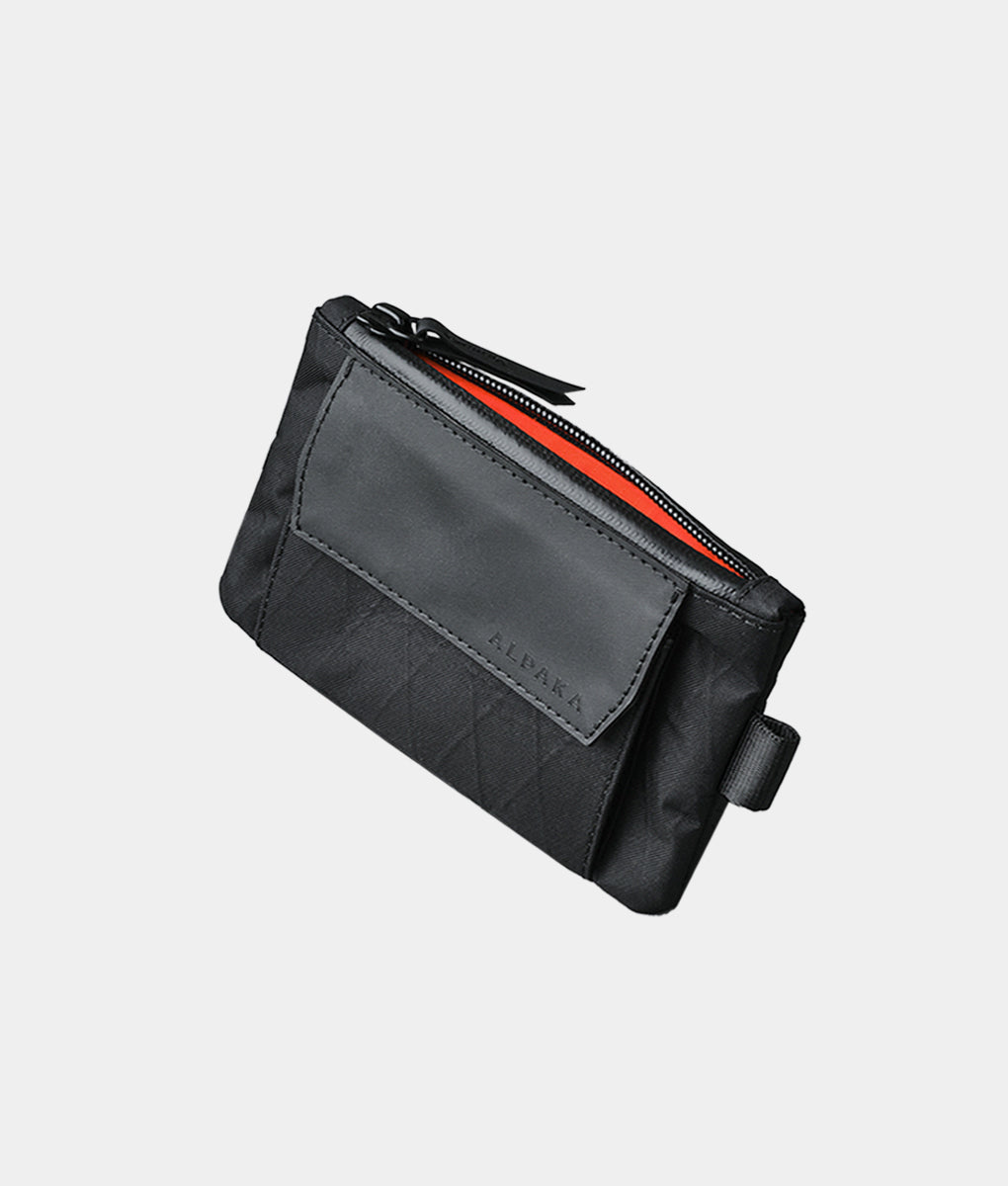 Compact Zip Pouch Coin Wallet for Urban Essentials & Cards