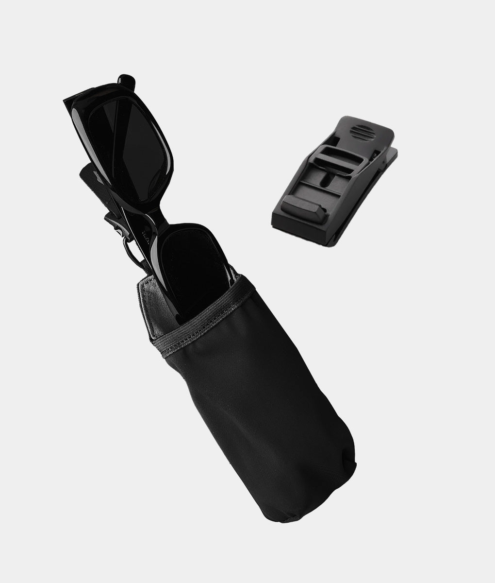 HUB Soft-Lined Sunglasses Pouch for Travel Protection