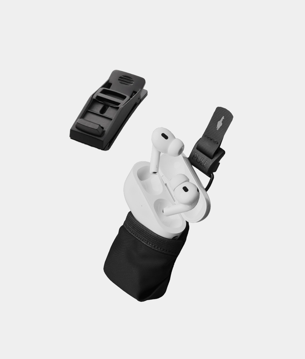 HUB Soft-Lined Earbuds Pouch for Travel Protection