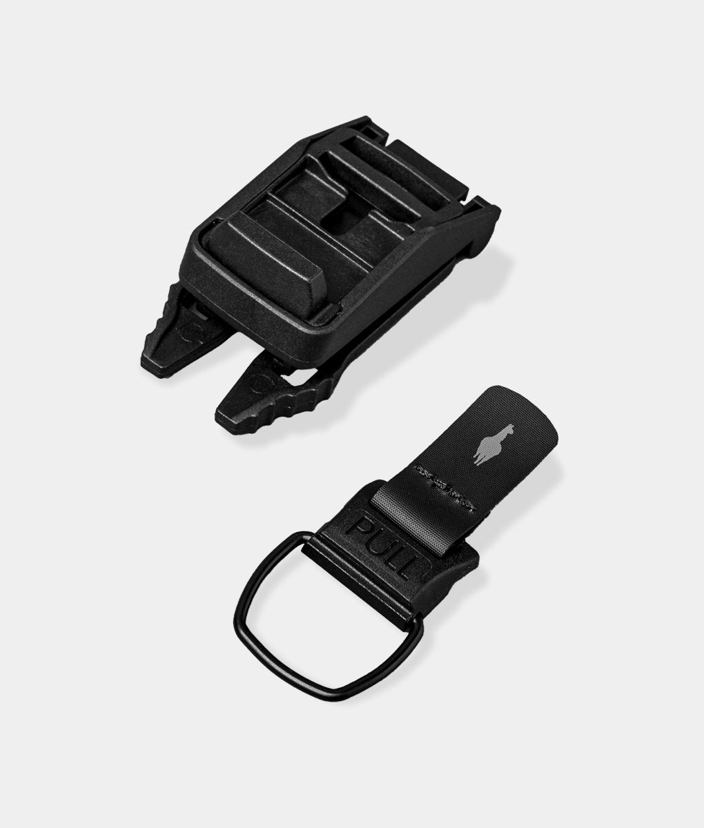 HUB Tactical Clip for Gear Straps & D-Ring Accessories