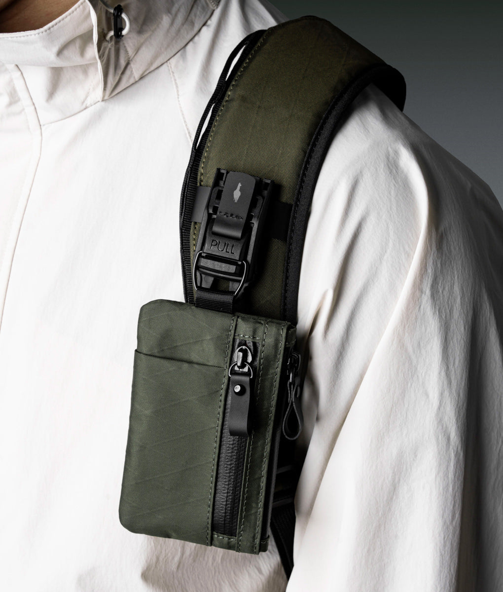 HUB Tactical Clip for Gear Straps & D-Ring Accessories