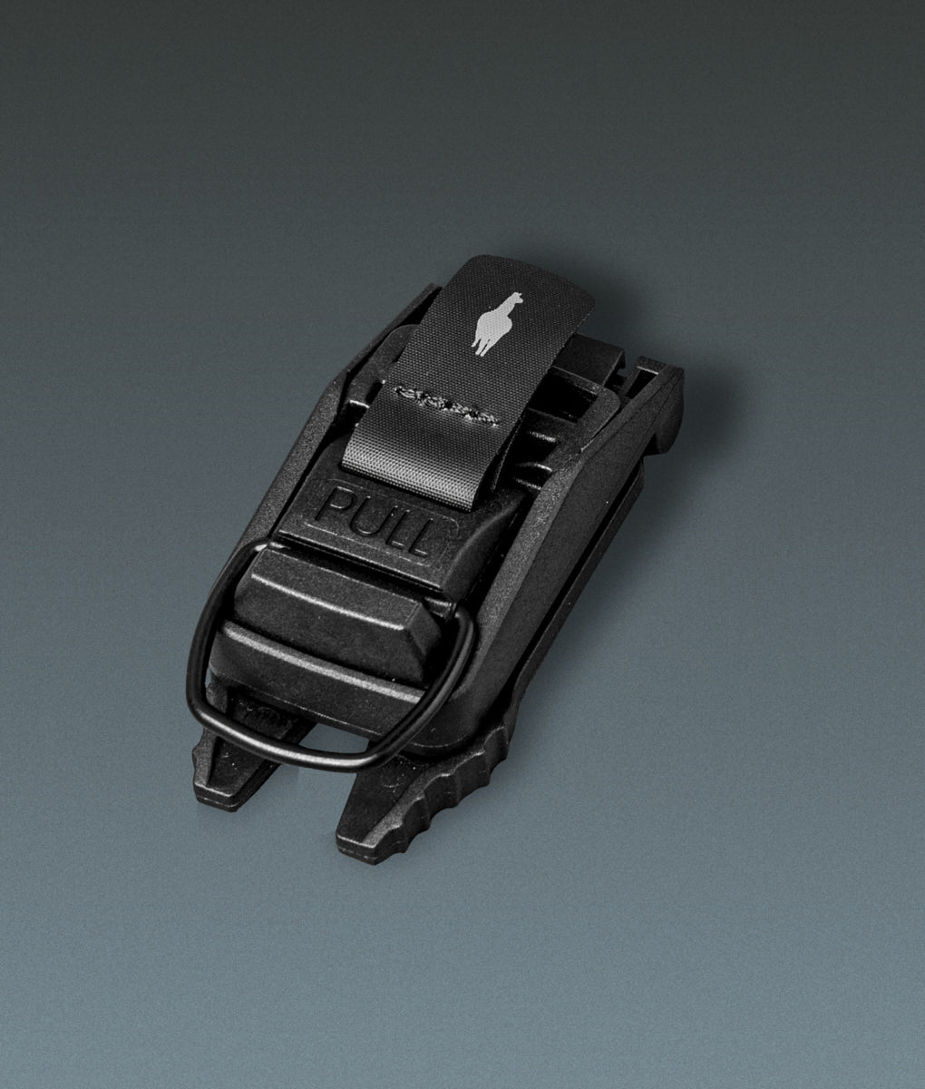 HUB Tactical Clip for Gear Straps & D-Ring Accessories