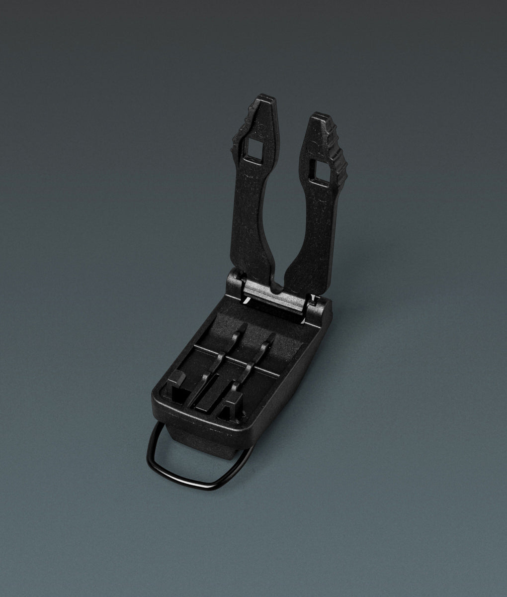 HUB Tactical Clip for Gear Straps & D-Ring Accessories
