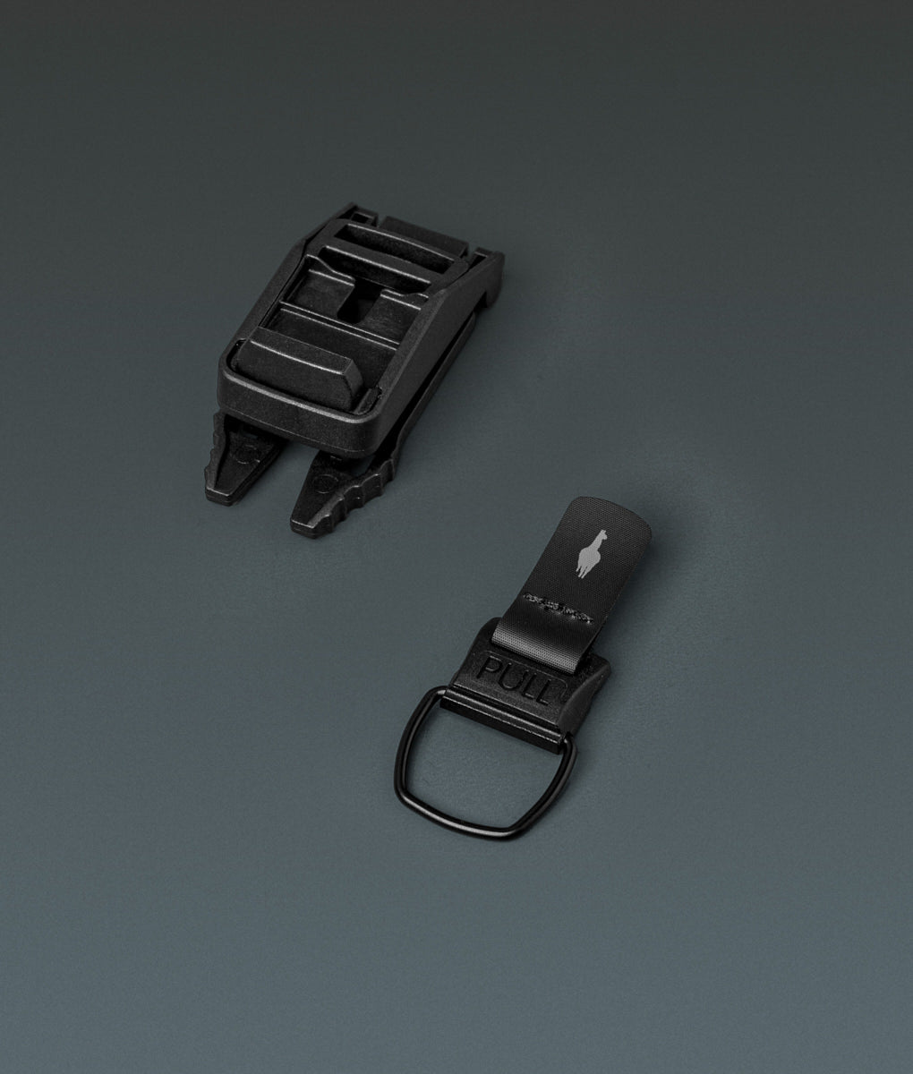 HUB Tactical Clip for Gear Straps & D-Ring Accessories