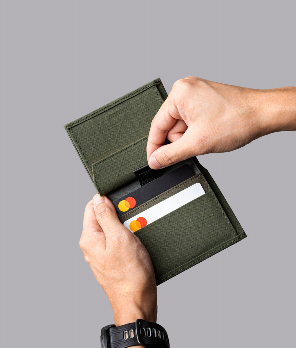 ARK Bifold Wallet with Magnetic Coin Pouch – Durable & Water-Resistant
