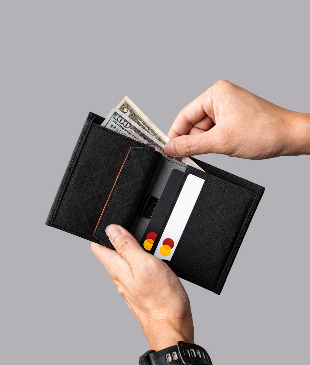 ARK Bifold Wallet with Magnetic Coin Pouch – Durable & Water-Resistant