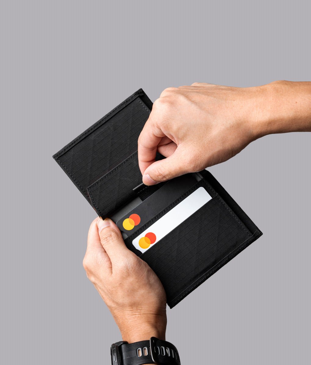 ARK Bifold Wallet with Magnetic Coin Pouch – Durable & Water-Resistant