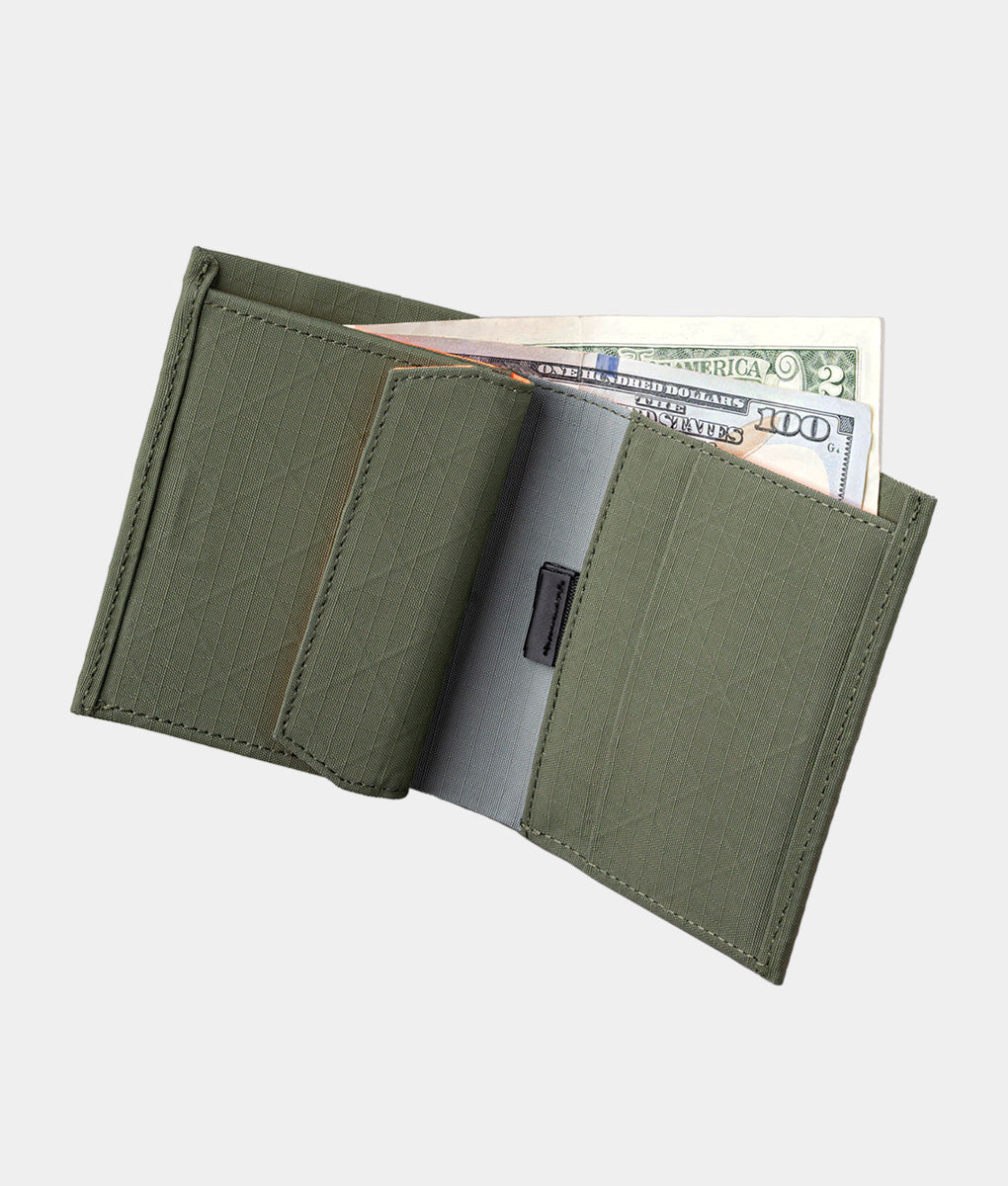 ARK Bifold Wallet with Magnetic Coin Pouch – Durable & Water-Resistant