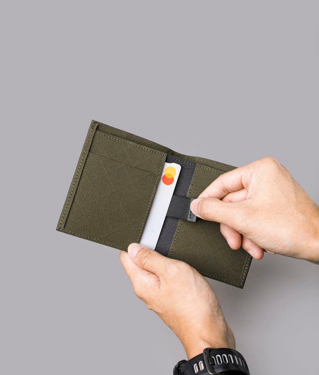 ARK Axogrid Bifold Wallet – Slim RFID Blocking Cash & Card Holder