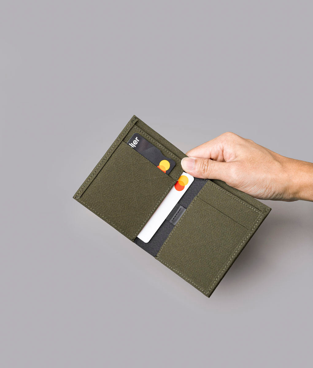 ARK Axogrid Bifold Wallet – Slim RFID Blocking Cash & Card Holder