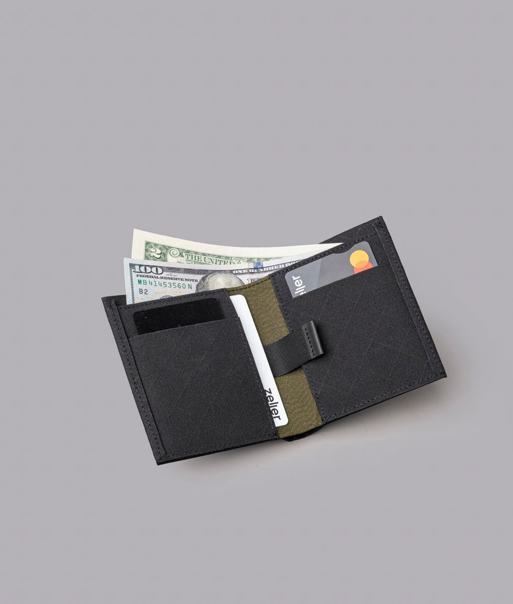 ARK Axogrid Bifold Wallet – Slim RFID Blocking Cash & Card Holder
