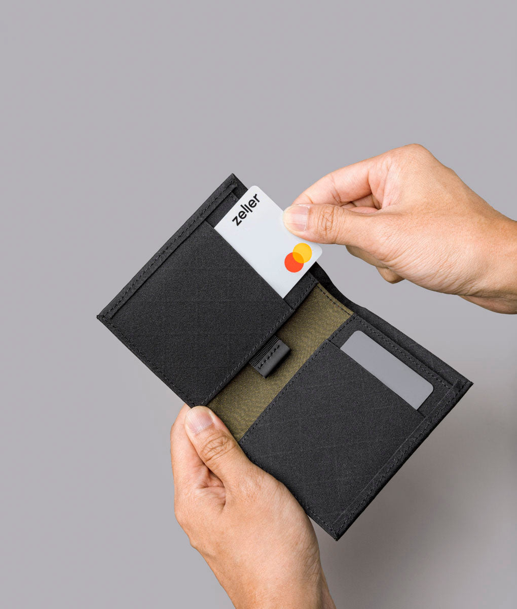 ARK Axogrid Bifold Wallet – Slim RFID Blocking Cash & Card Holder
