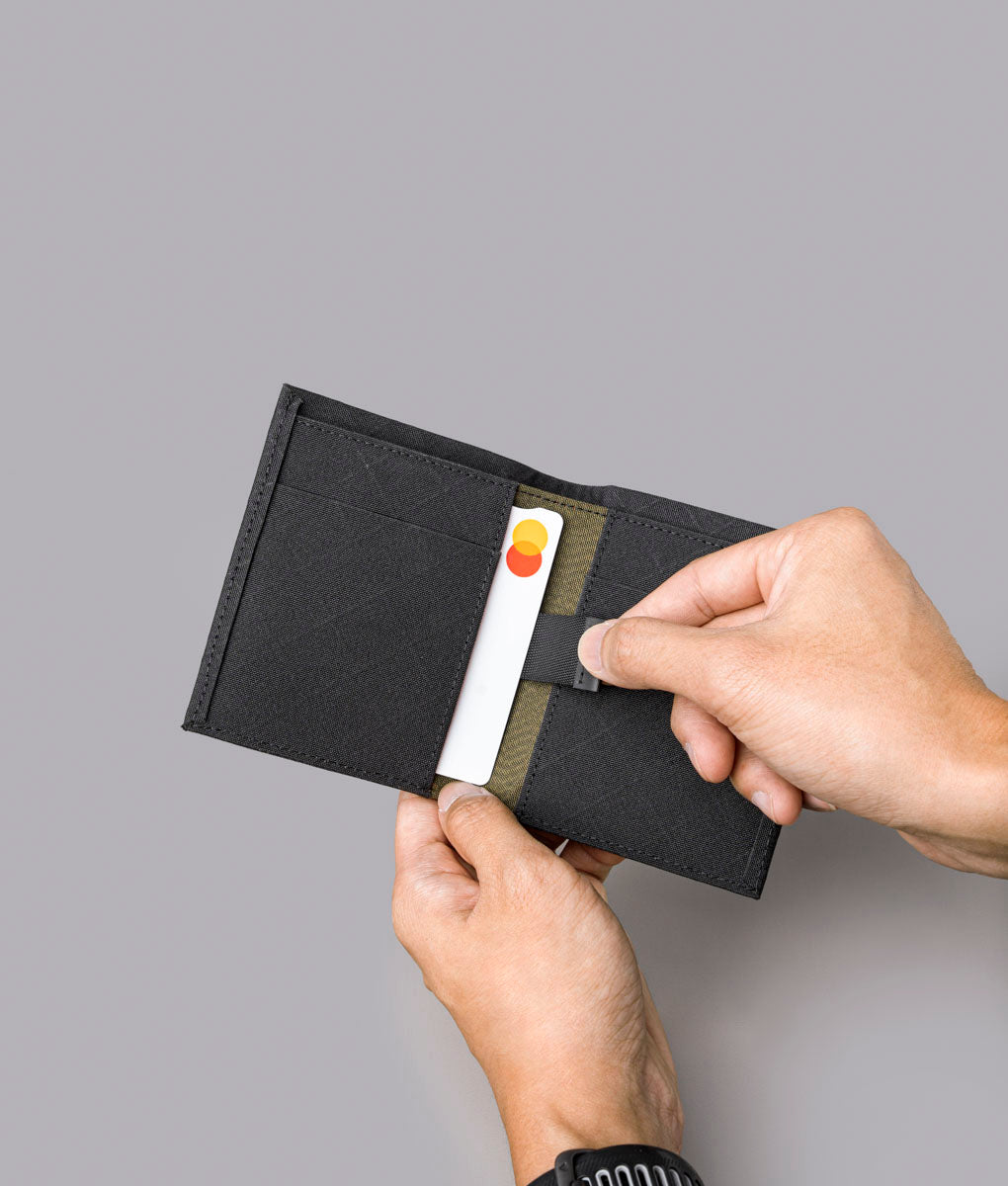 ARK Axogrid Bifold Wallet – Slim RFID Blocking Cash & Card Holder