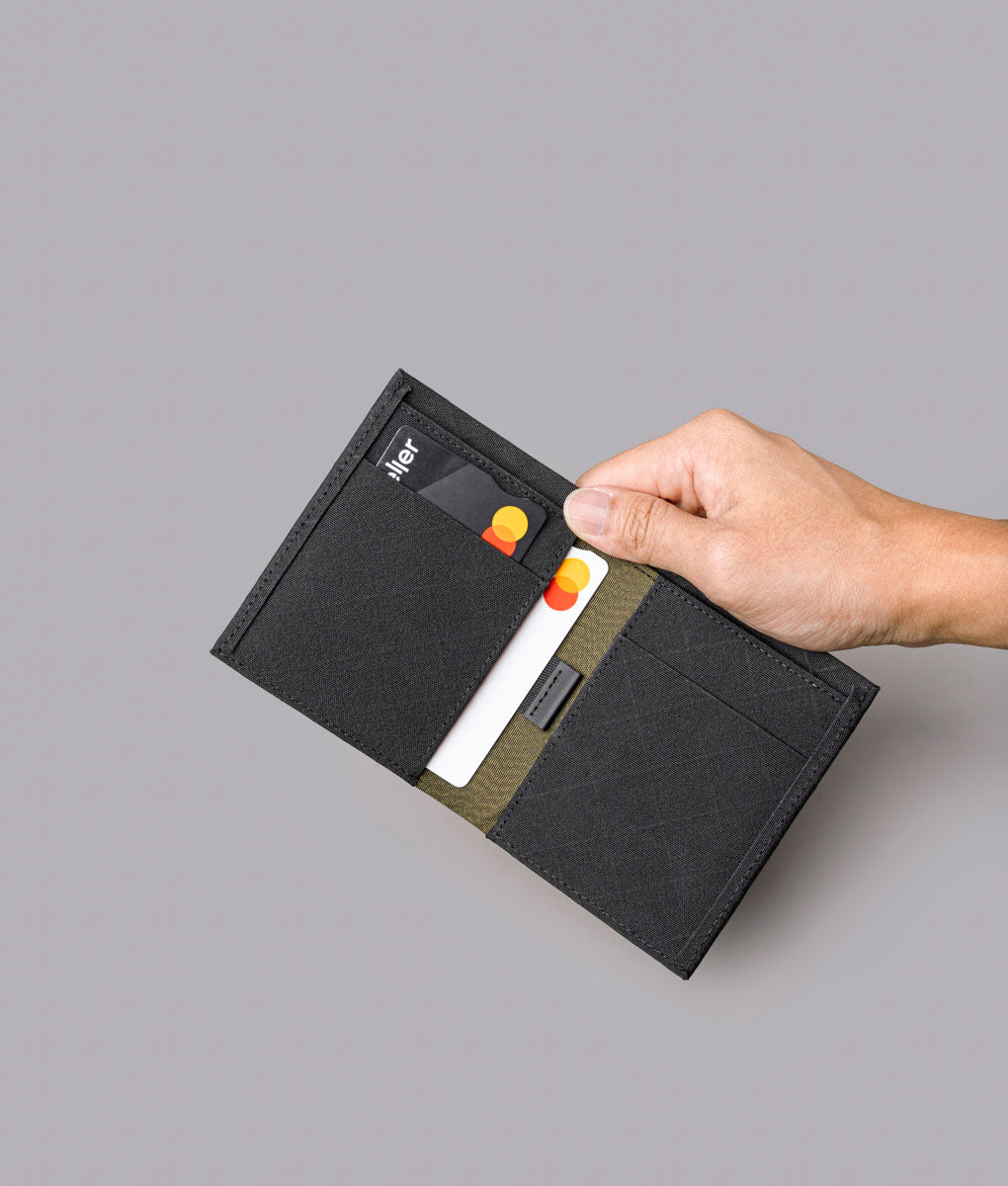 ARK Axogrid Bifold Wallet – Slim RFID Blocking Cash & Card Holder
