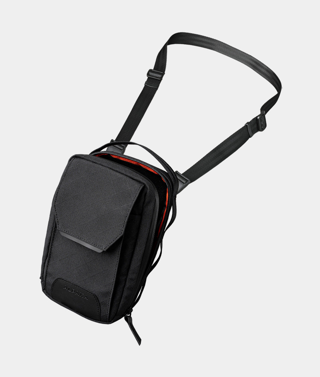 Modular Crossbody Sling Bag with Quick-Draw Phone Sleeve