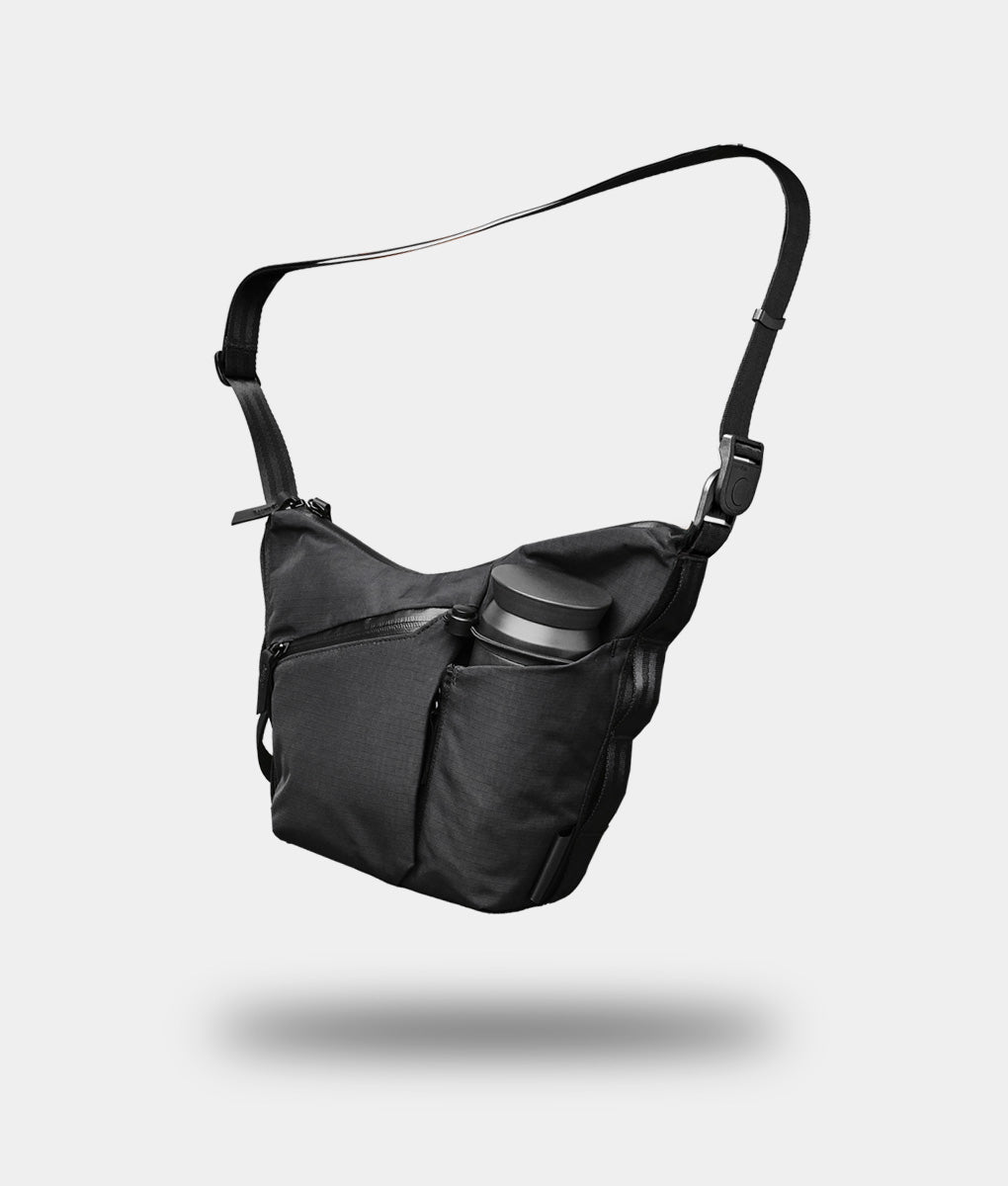 Flow Satchel Bag - 2L Weather-Resistant Everyday Crossbody Purse