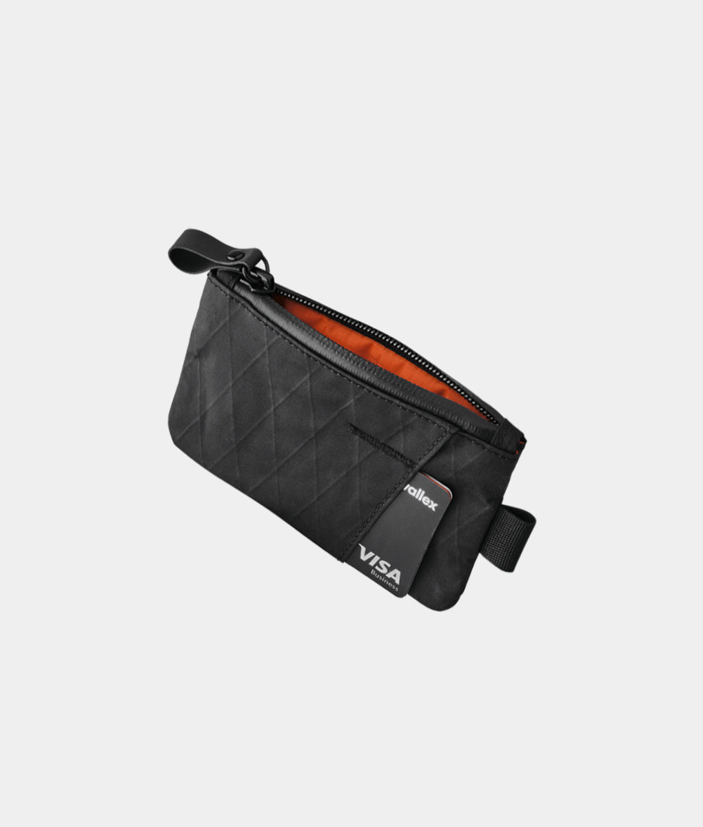 Sleek Zip Cardholder for Credit Cards & Cash - Compact & Secure