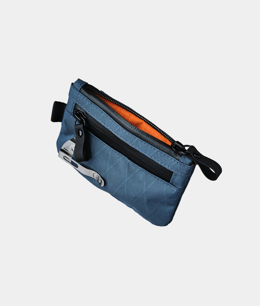 Eco-Friendly Zip Pouch Pro for Cards & Cash - Compact RX30 Wallet